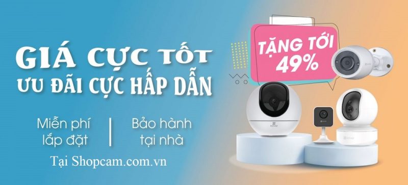 Mua camera an ninh tại thủ đức tphcm tại Shopcamera