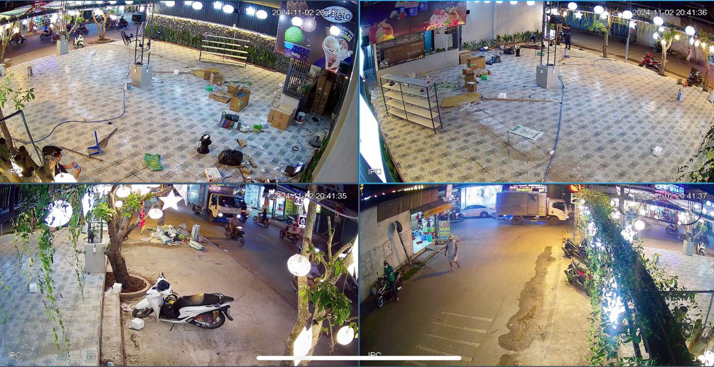 Lắp đặt thiết bị giám sát cho cửa hàng