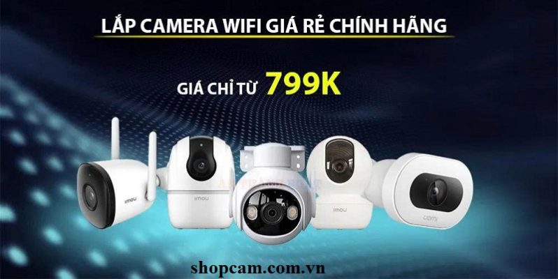 camera không dây Imou và Ezviz cho nhà ở, cửa hàng