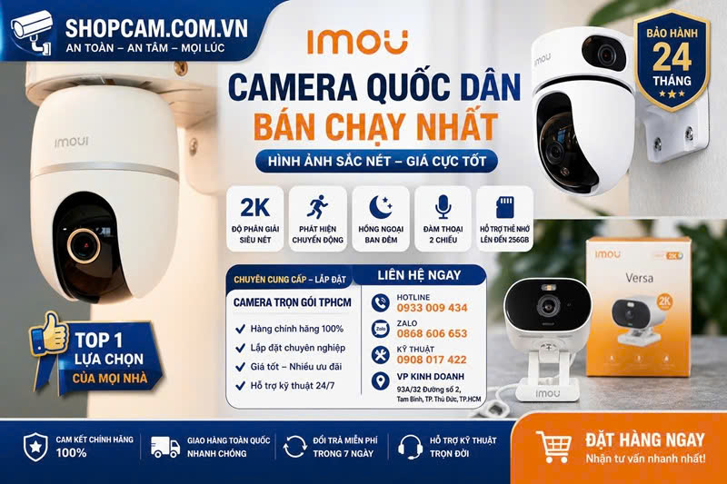 Liên hệ lắp đặt camera giám sát tại shopcamera