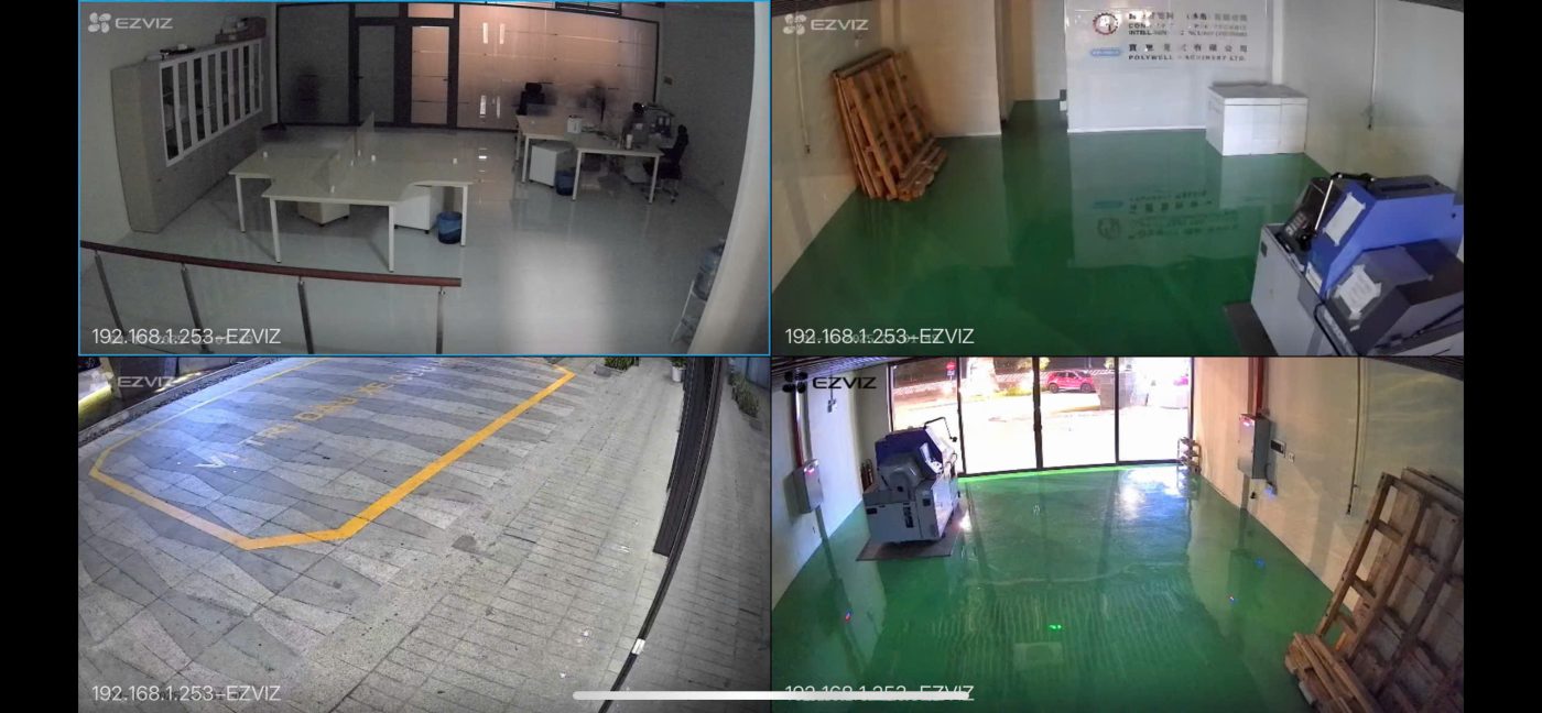 hình ảnh demo camera