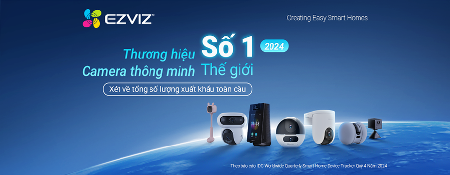 Thương hiệu camera uy tín cho nhà ở, gia đình