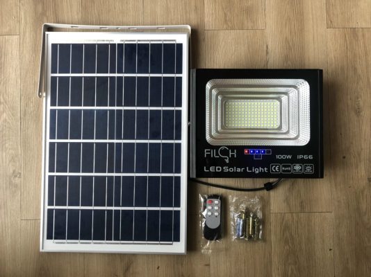 Đèn Năng Lượng Mặt Trời 100W Jindian JD-T100