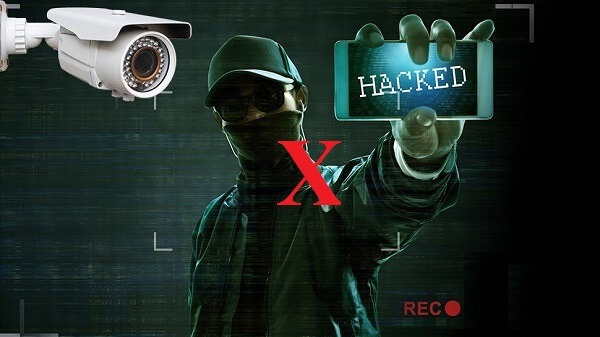 Không bảo mật tài khoản – dễ bị hack camera