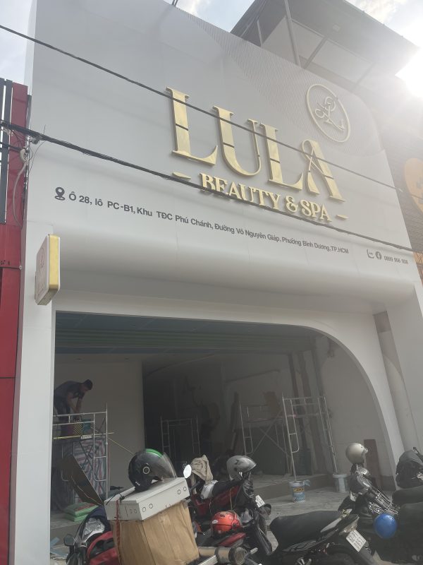 Lắp camera cho hệ thống thẩm mỹ viện LULA tại tân uyên