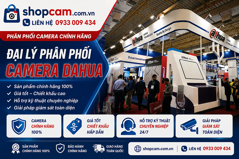 Sử dụng các dòng camera chính hãng có độ bền ổn định cao