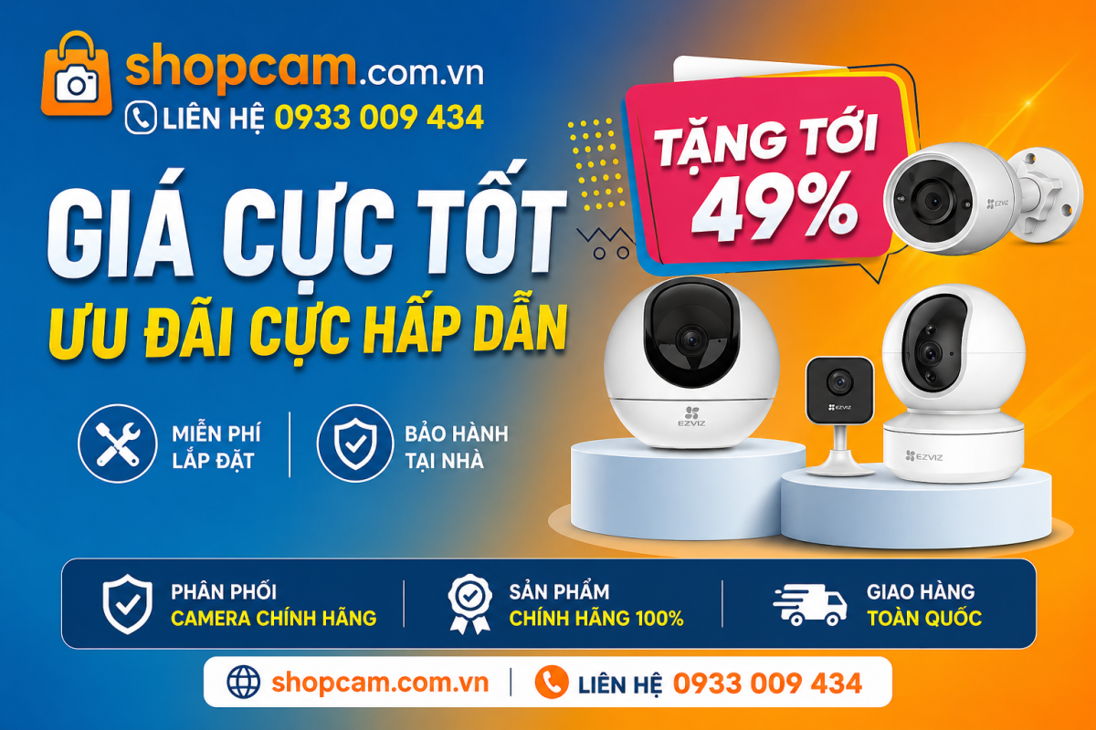 Bán camera an ninh giá rẻ chính hãng | Bảo Hành Uy Tín