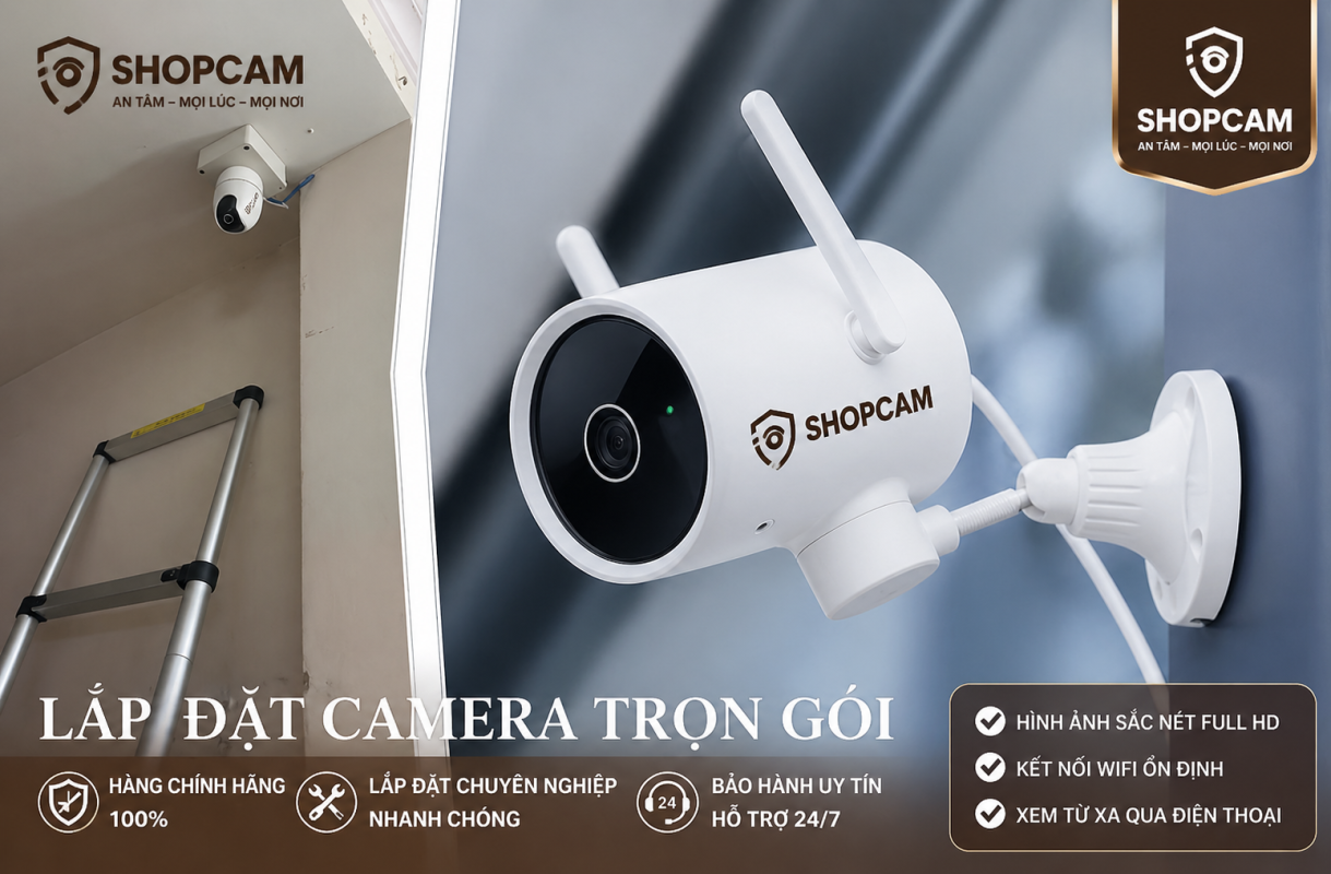 lắp đặt camera giám sát 