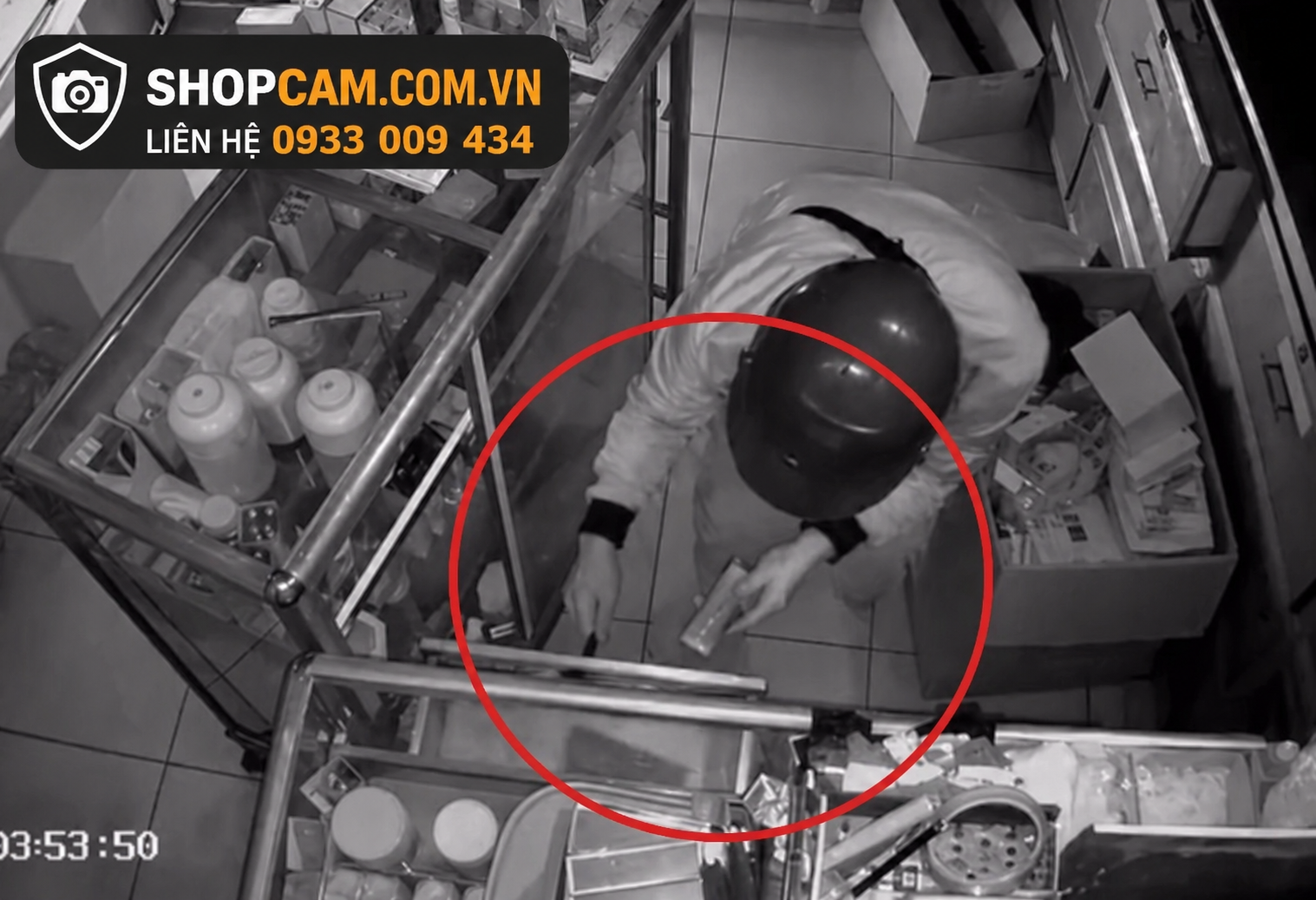 giám sát camera từ xa cho cửa hàng, quán ăn 24/7