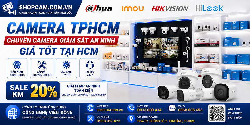 Camera Tphcm | Chuyên camera giám sát an ninh giá tốt tại HCM