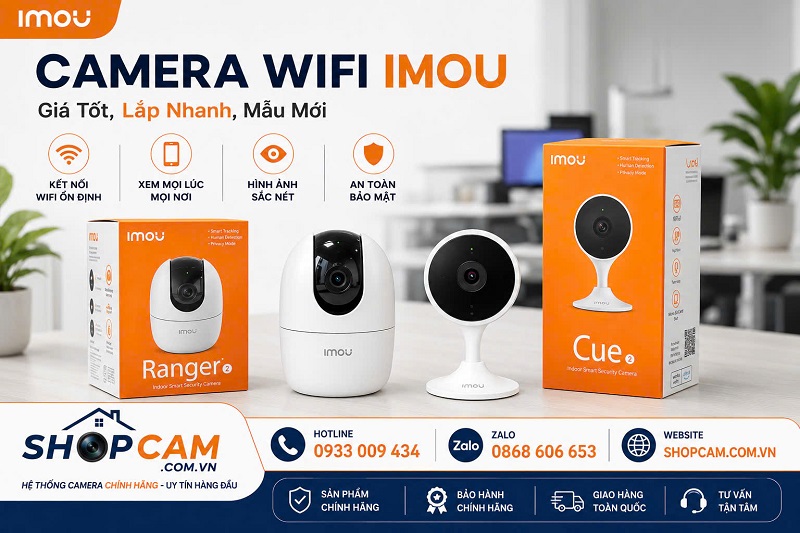 Camera Imou kết nối wifi TOP 1