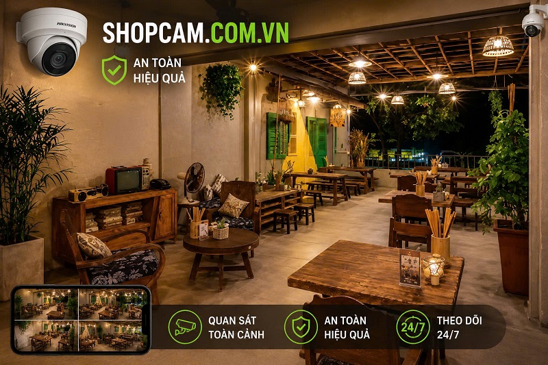 Các Vị Trí Quan Trọng Cần Lắp Camera Trong Nhà Hàng & Resort